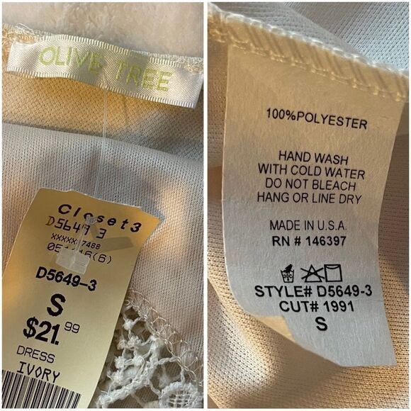 Boho Crochet Lace & Floral Print Halter Dress SZ SM Flowy Summer Festival Dress - Picture 5 of 7